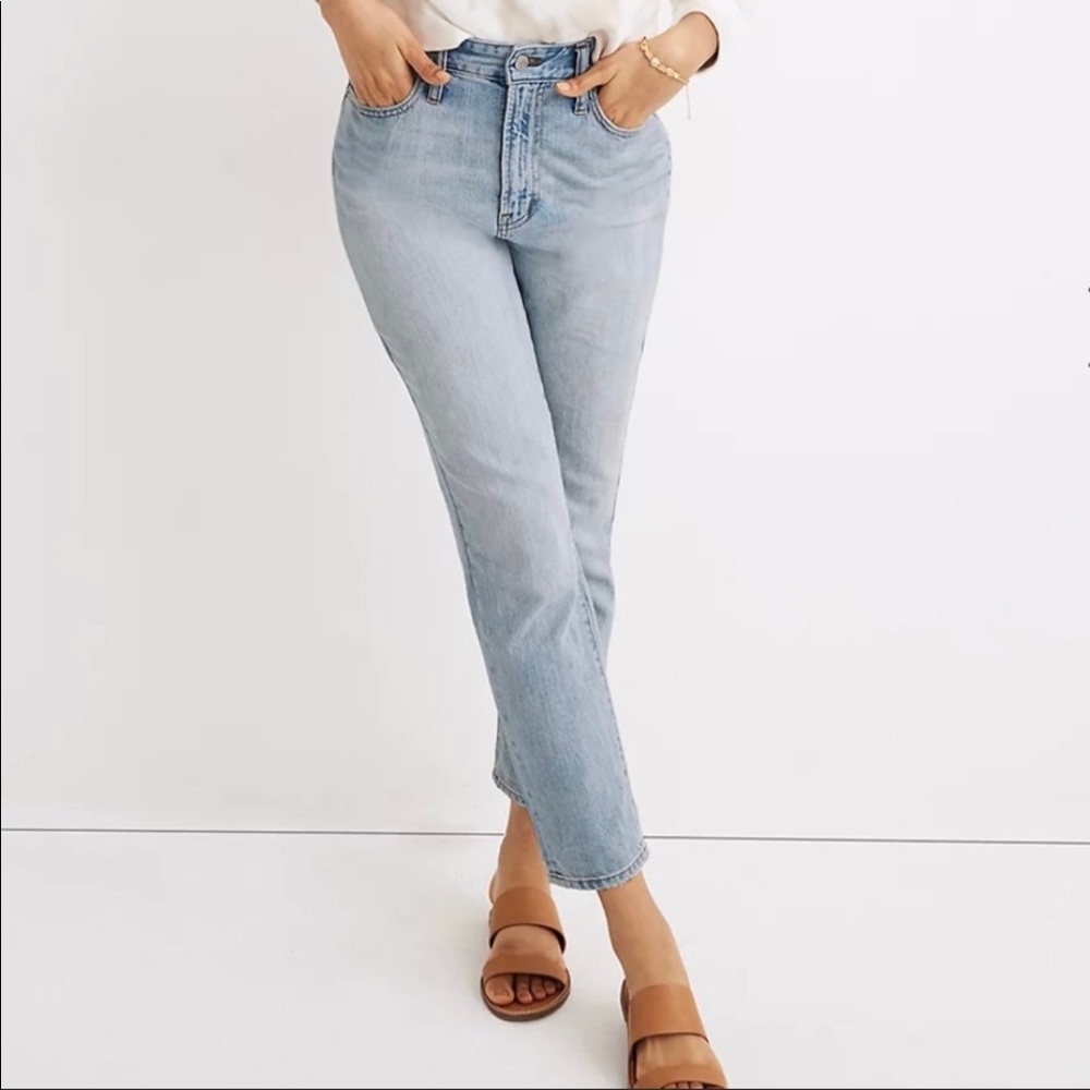 New Madewell The Petite Curvy Perfect Vintage Jean Fitzgerald Wash